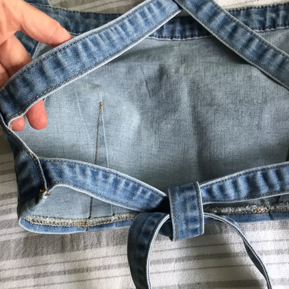 Superdown Leia denim crop top S - Picture 10 of 16